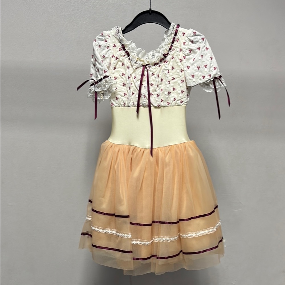 Charming Cream and Tan Kids Costume